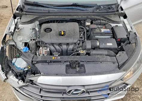 2019 Hyundai Elantra Sel z USA, uszkodzony, nr VIN 5NPD84LF6KH433765